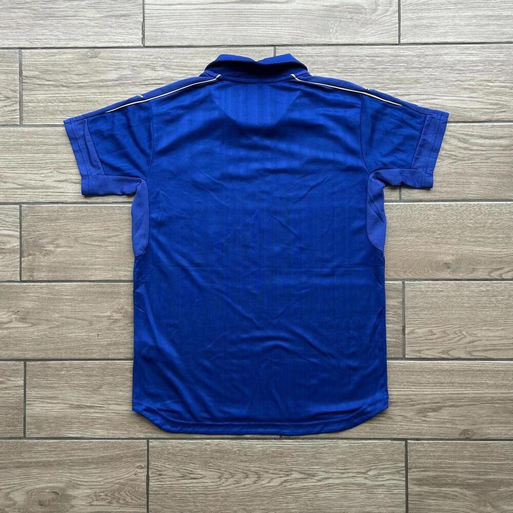 Y2K Leicester City Puma 2017 2018 Blue Jersey Shirt - Picture 2 of 7